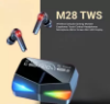 Picture of M28 TWS Wireless Earbuds Type-C LED Display