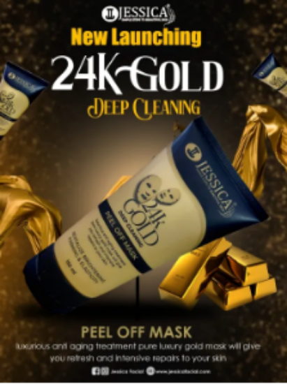 Picture of Jessica 24K Gold Deep Cleaning Peel Off Mask - 150ml