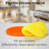 Picture of Silicon Dishwashing Sponge Pack of 1 - Multi Purpose Dish Washer Sponge - Scouring Pad Washing Sponge Dish Bowl Pot Cleaner Washing Tool Kitchen Accessories - Noore-Madina - High Quality Multifunctional Dishwashing