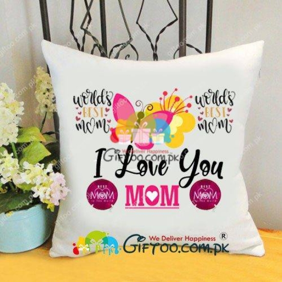 Picture of  Happy Mother Day customized Printed Cushion 